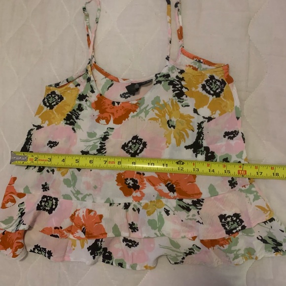 Volcom Women’s Summer Floral Print Tank Top Size XS - Picture 2 of 7